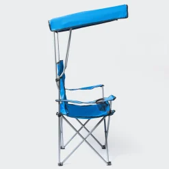 KSP Camper Folding Chair with Canopy 52x52x85cm (Blue)