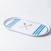 KSP Canoe Melamine Oval Serving Tray