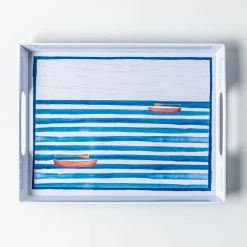 KSP Canoe Melamine Rectangle Serve Tray