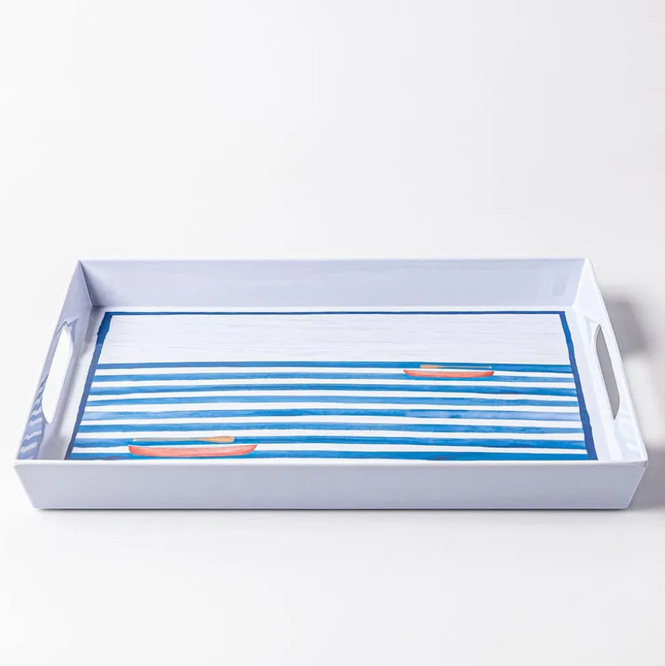KSP Canoe Melamine Rectangle Serve Tray
