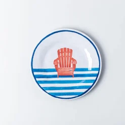 KSP Canoe Melamine Side Plate 8.5" dia.
