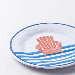 KSP Canoe Melamine Side Plate 8.5