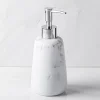 KSP Carrara Marble Resin Soap Pump (Grey/White)