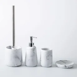 KSP Carrara Marble Resin Tumbler (Grey/White)