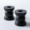 KSP Carrera 'Marble' Cement Taper Candle Holder - Set of 2 (Black)