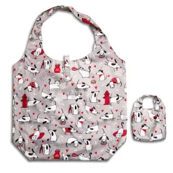 KSP Carry 'Dog & Cat' Shopping Bag (Grey)