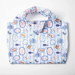 KSP Carry 'Mediterranean' Shopping Bag with Travel Pouch
