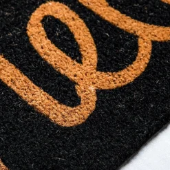 KSP Casual 'Hello' Coir Doormat (Black)