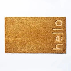 KSP Casual 'Hello Embossed' Coir Doormat