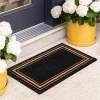 KSP Casual 'Thick Border' Coir Doormat (Black)