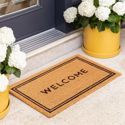 KSP Casual 'Welcome Double Border' Coir Doormat