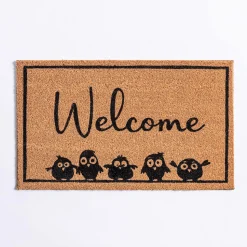 KSP Casual 'Welcome with Birds' Coir Doormat