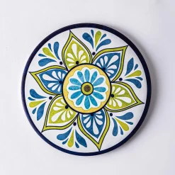 KSP Ceramica 'Madrid' Printed Ceramic Trivet 20cm