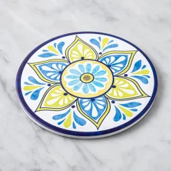 KSP Ceramica 'Madrid' Printed Ceramic Trivet 20cm