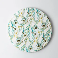 KSP Ceramica 'Olives' Printed Ceramic Trivet