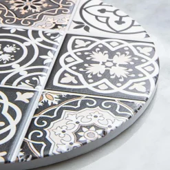 KSP Ceramica 'Spanish Tile' Ceramic Trivet (Grey)