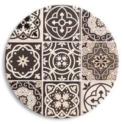KSP Ceramica 'Spanish Tile' Ceramic Trivet (Grey)