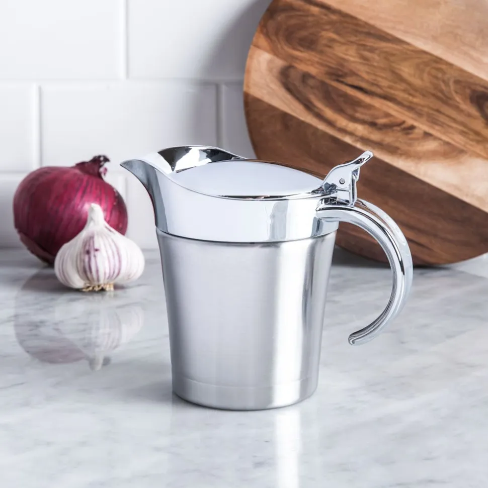 KSP Chalet Thermal Gravy Boat (Stainless Steel) 450mL
