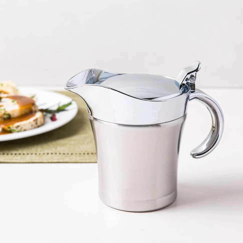 KSP Chalet Thermal Gravy Boat (Stainless Steel) 450mL