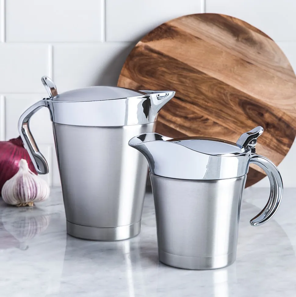 KSP Chalet Thermal Gravy Boat (Stainless Steel) 450mL