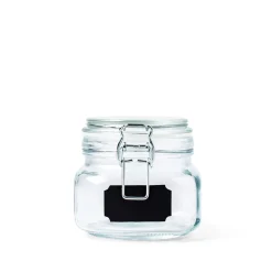 KSP Chalkboard Locking Canister - Set of 4 (Clear)