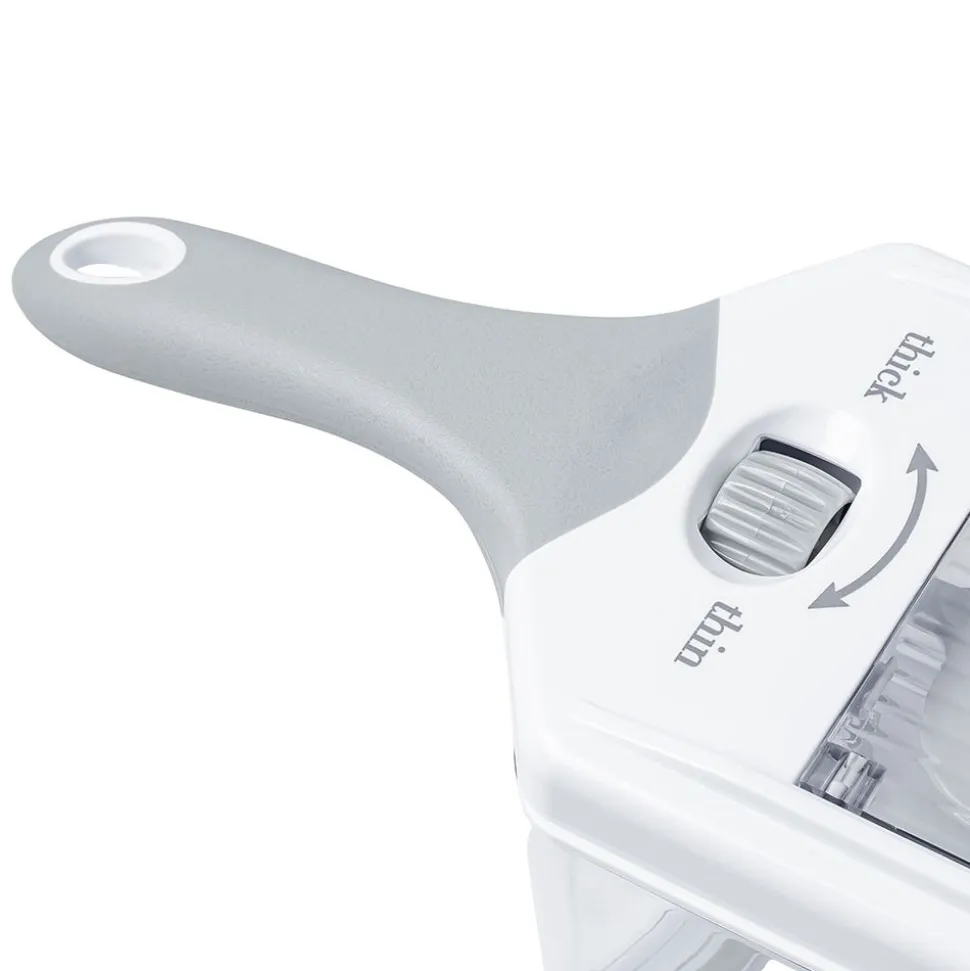 KSP Chef's Mate Mandoline Slicer and Grater - Set of 7 (White/Grey)