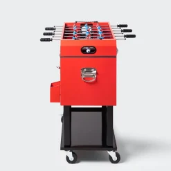 KSP Chiller '68 Qt/65 L' Cooler Chest Foosball (Red)