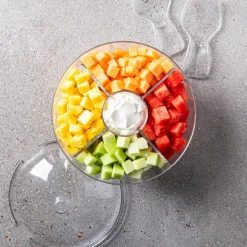 KSP Chill It Serving Bowl with Servers - Set of 6 (Clear)