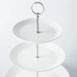KSP Circo 3-Tier Serving Platter (White)