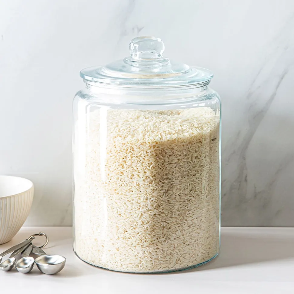 KSP Classic Glass Canister with Lid 5.6L