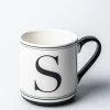 KSP Classic 'S' Monogram Mug (Black/White)