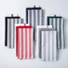 KSP Classic Stripe 100% Cotton Tea Towel - Set of 3 (Navy)