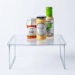 KSP Clearly Organized Stackable Folding Shelf (12x10x5.7")