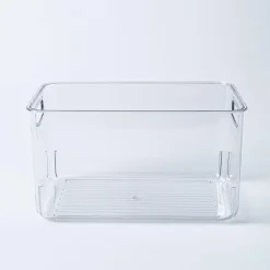 KSP Clearly Organized Storage Tote Bin (11.4x7.8x5.9")