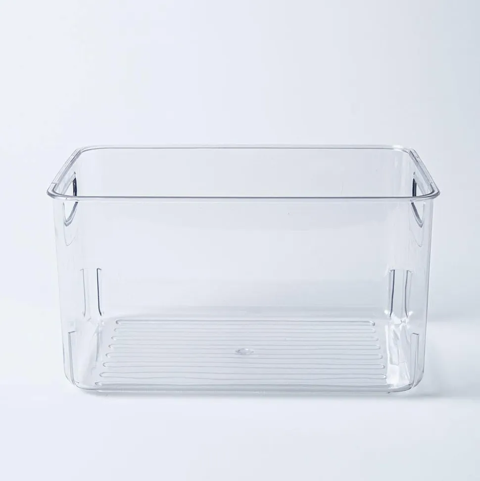 KSP Clearly Organized Storage Tote Bin (11.4x7.8x5.9")