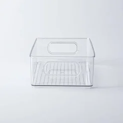 KSP Clearly Organized Storage Tote Bin (10x6x3")