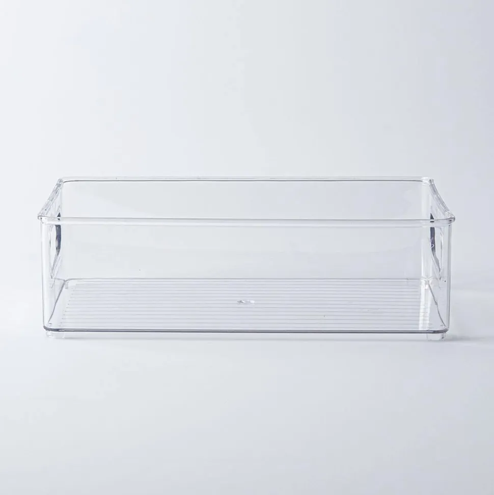 KSP Clearly Organized Storage Tote Bin (10x6x3")