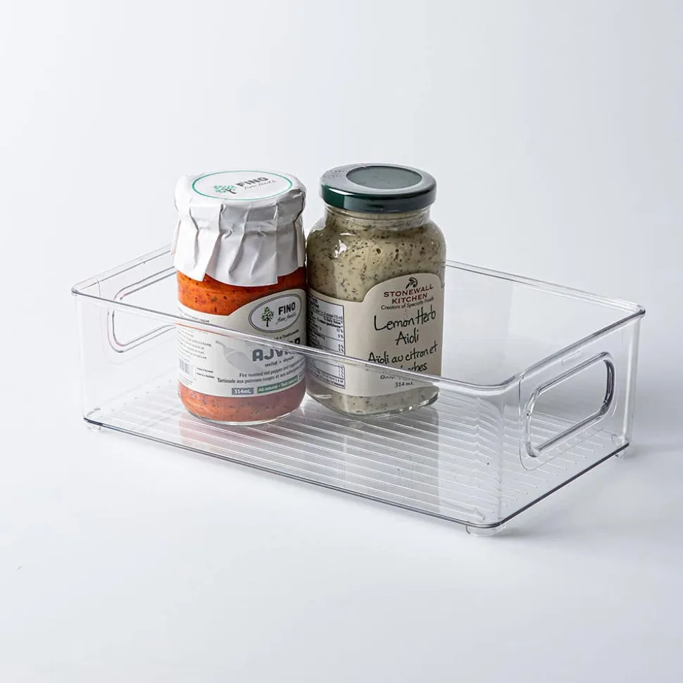 KSP Clearly Organized Storage Tote Bin (10x6x3")