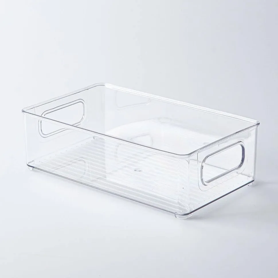 KSP Clearly Organized Storage Tote Bin (10x6x3")