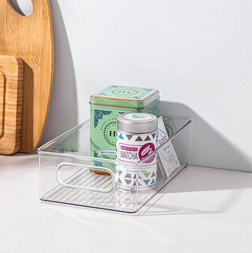KSP Clearly Organized Storage Tote Bin (10x6x3")