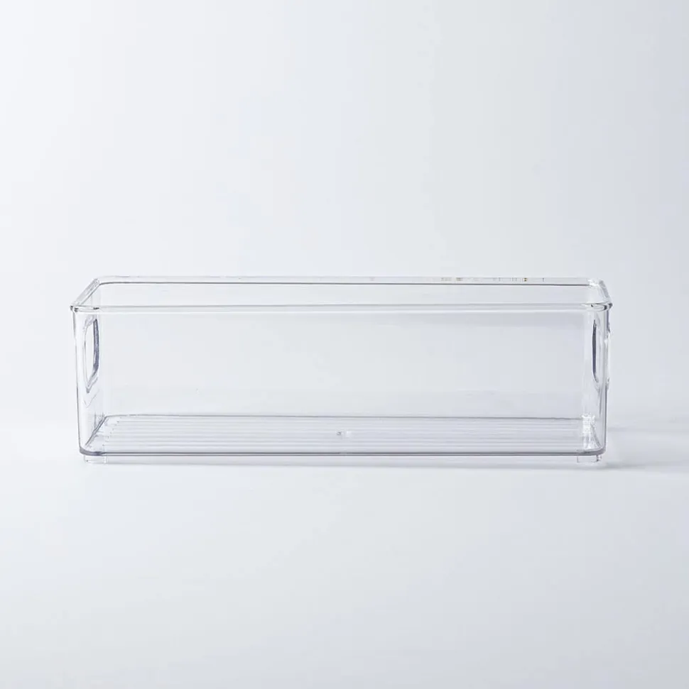 KSP Clearly Organized Storage Tote Bin (10x4x3")