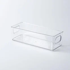 KSP Clearly Organized Storage Tote Bin (10x4x3