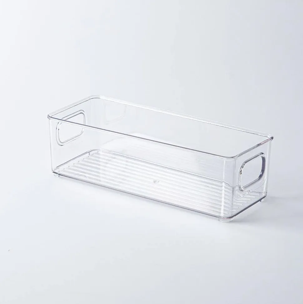 KSP Clearly Organized Storage Tote Bin (10x4x3")