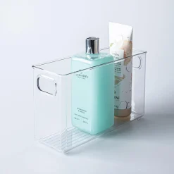KSP Clearly Organized Storage Tote Bin (10.2x3.8x6")