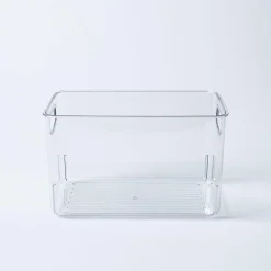 KSP Clearly Organized Storage Tote Bin (9.6x6.6x5.4")
