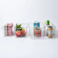 KSP Clearly Organized Storage Tote Bin (8x5.5x5")
