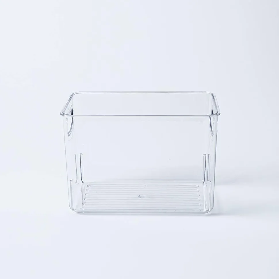 KSP Clearly Organized Storage Tote Bin (8x5.5x5")