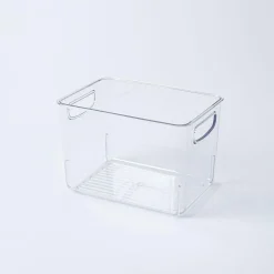 KSP Clearly Organized Storage Tote Bin (8x5.5x5