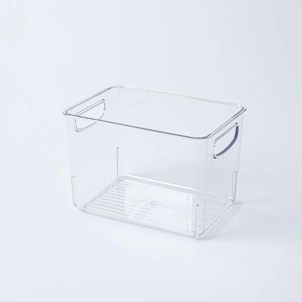 KSP Clearly Organized Storage Tote Bin (8x5.5x5")