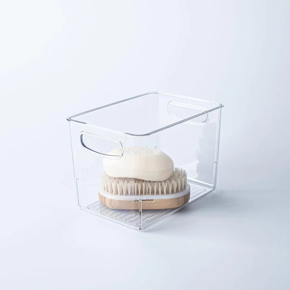 KSP Clearly Organized Storage Tote Bin (8x5.5x5")